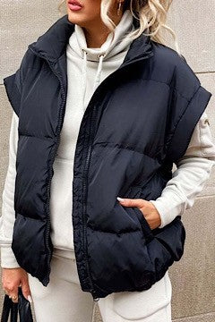 Women's Stylish Quilted Puffer Vest