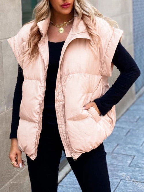 Women's Stylish Quilted Puffer Vest