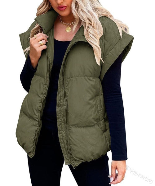 Women's Stylish Quilted Puffer Vest