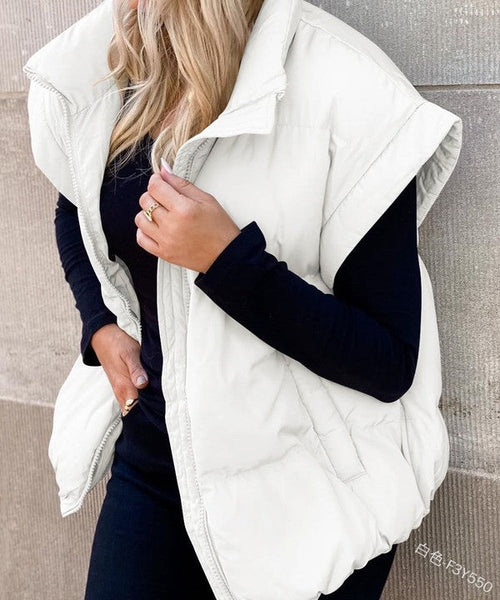 Women's Stylish Quilted Puffer Vest