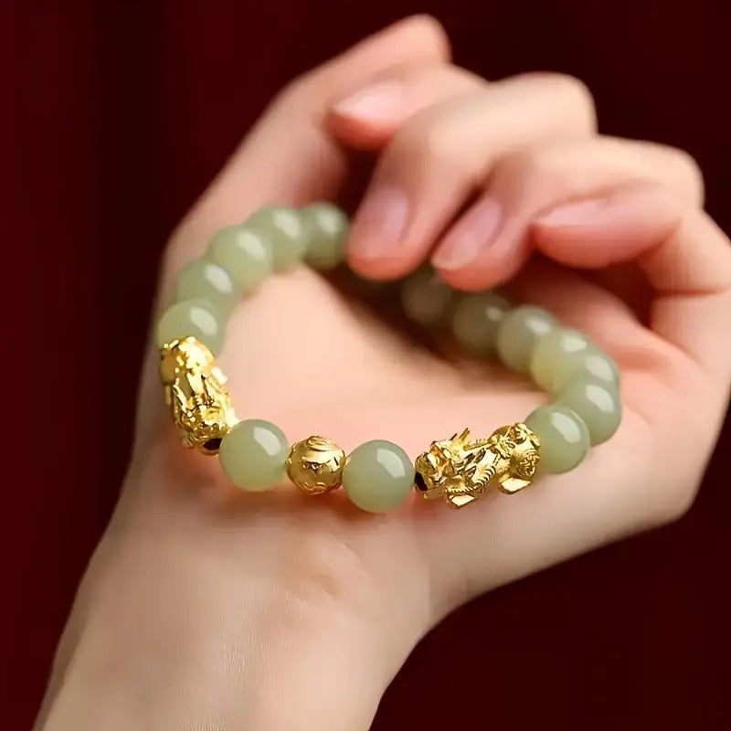 The Gold Pixiu Bracelet