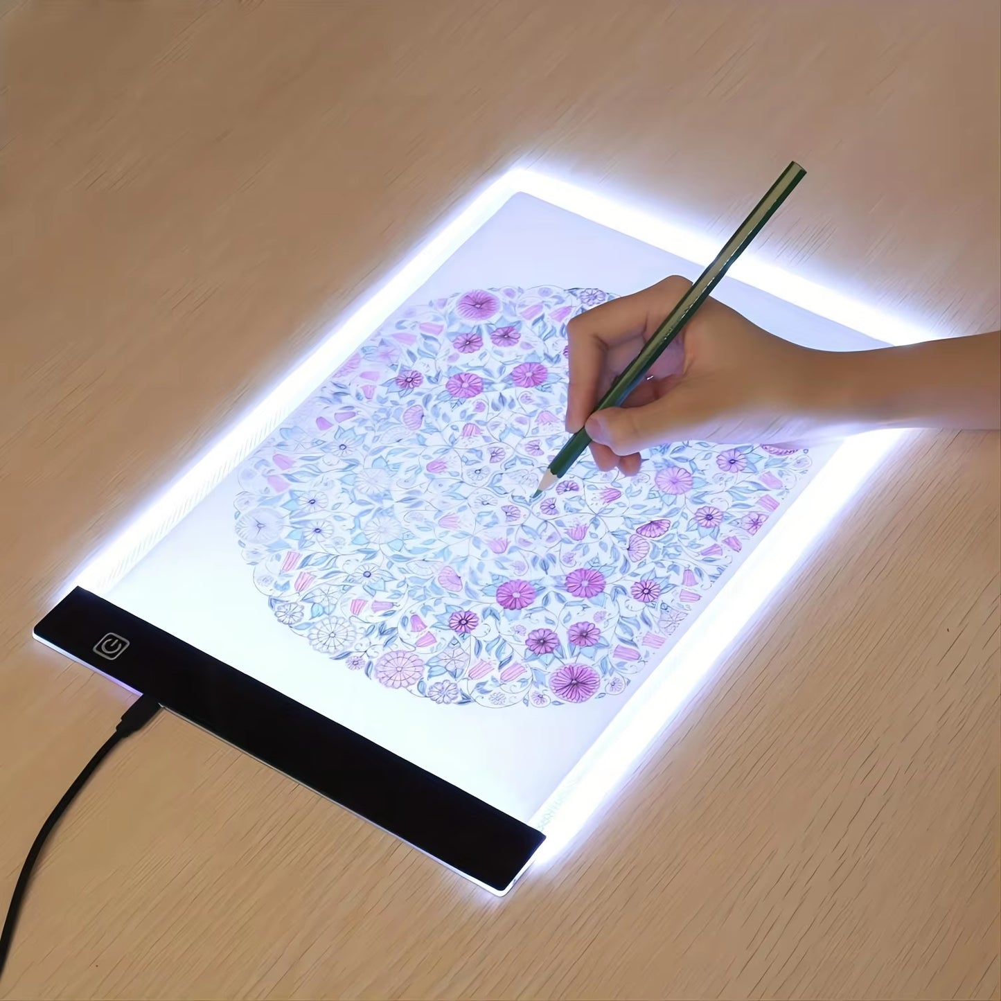 Dimmable LED Drawing and Copy Pad for A3/A4/A5 Sizes - Educational Creative Toy for Children