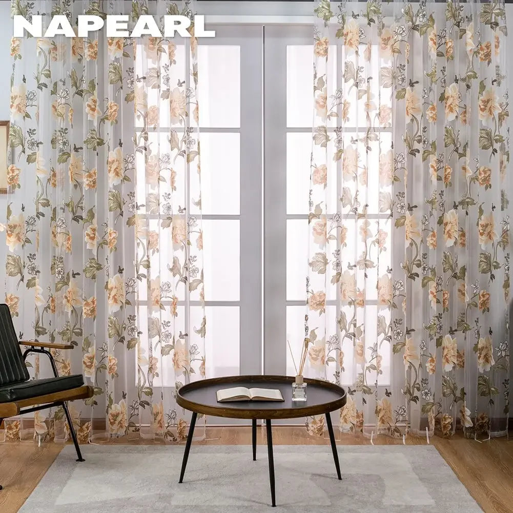 NAPEARL Cotton Linen Curtain - Modern Elegance for Your Windows