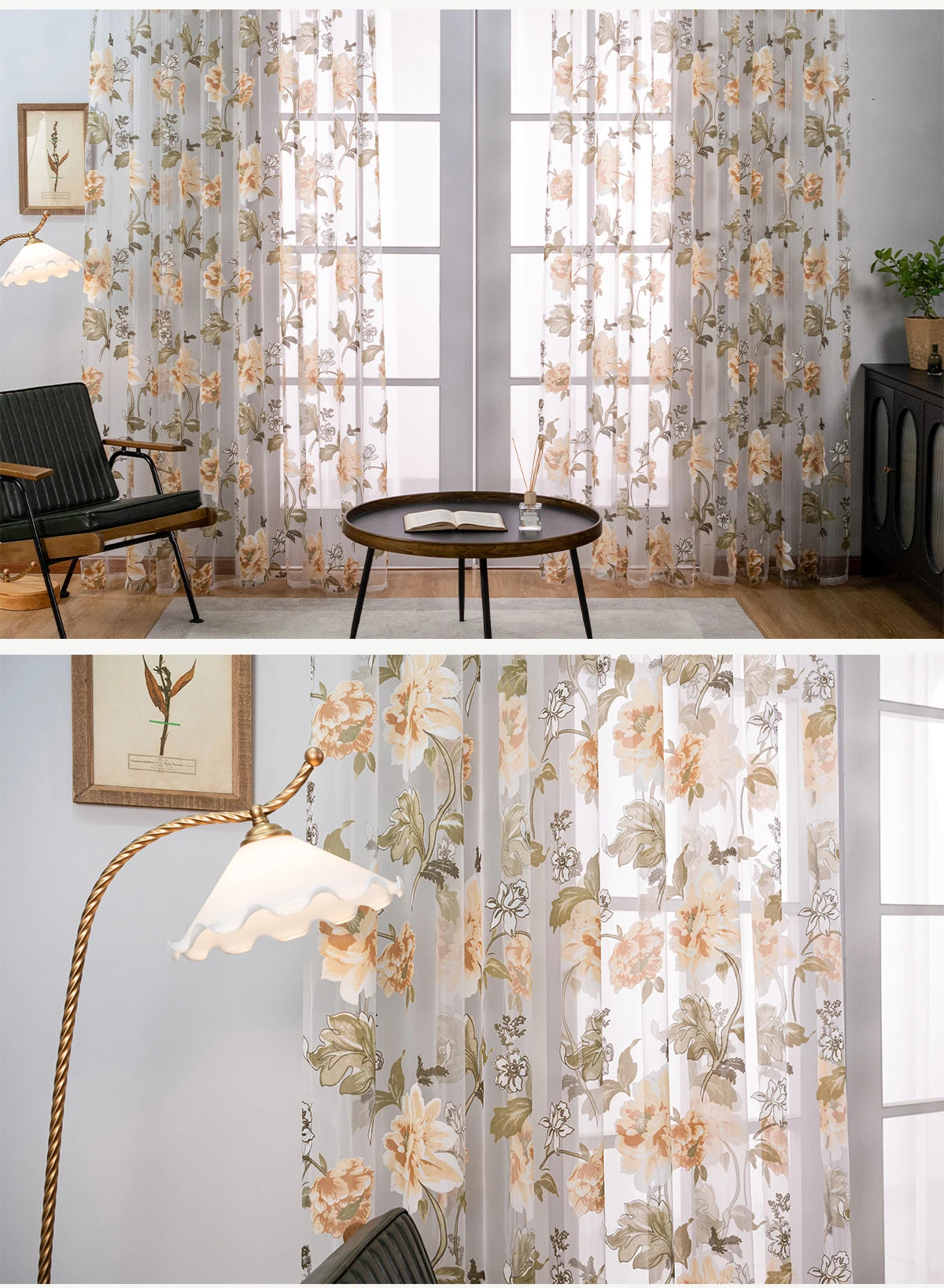 NAPEARL Cotton Linen Curtain - Modern Elegance for Your Windows