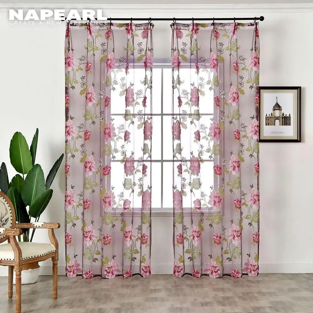 NAPEARL Cotton Linen Curtain - Modern Elegance for Your Windows