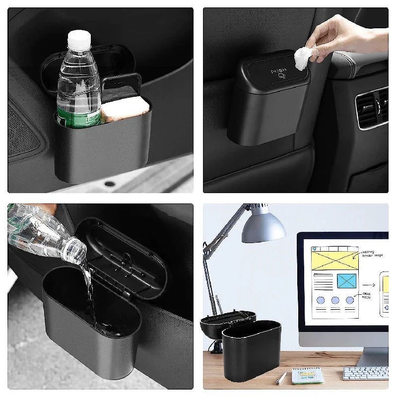 DUTRIEUX Odor-Sealing Car Trash Can