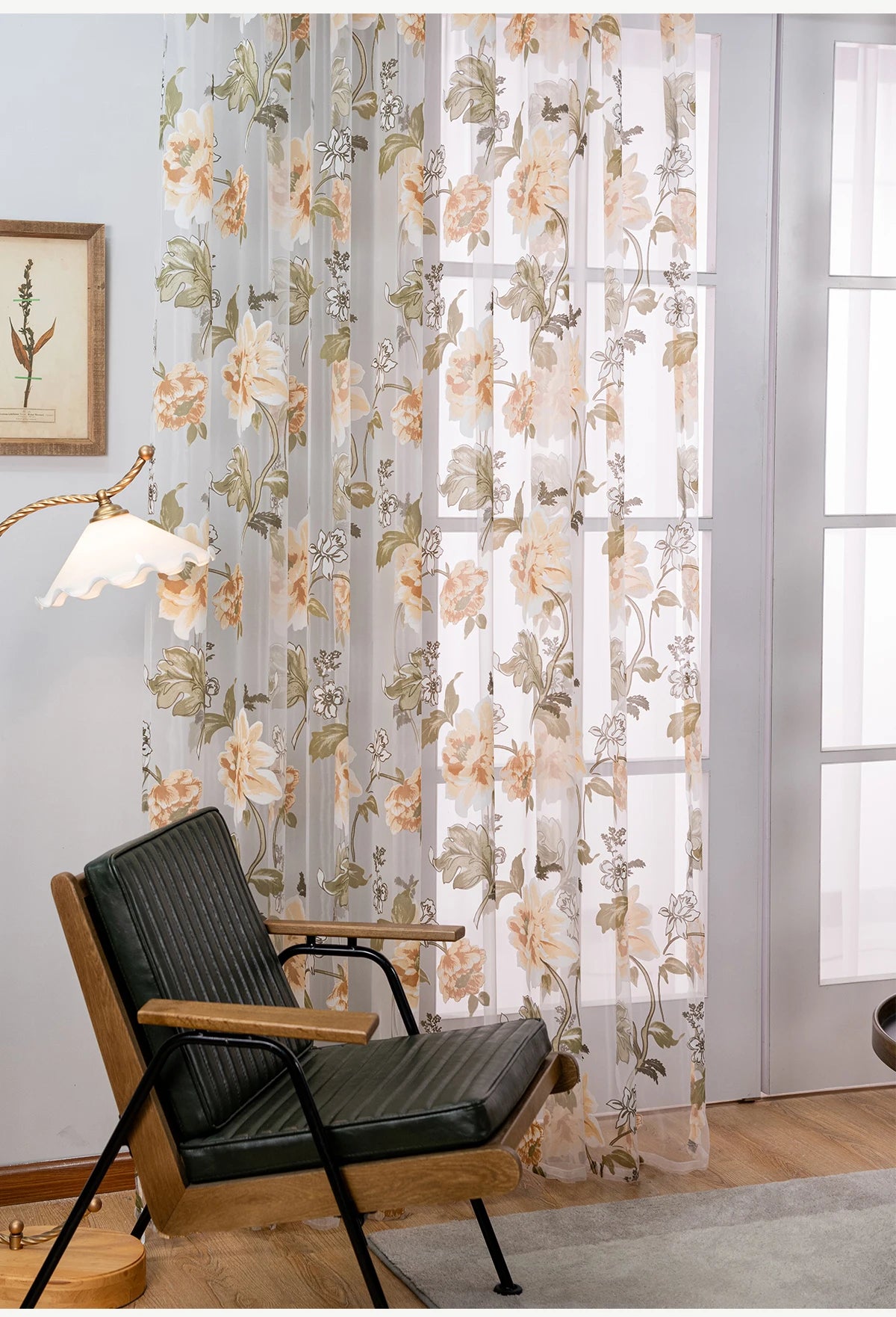 NAPEARL Cotton Linen Curtain - Modern Elegance for Your Windows